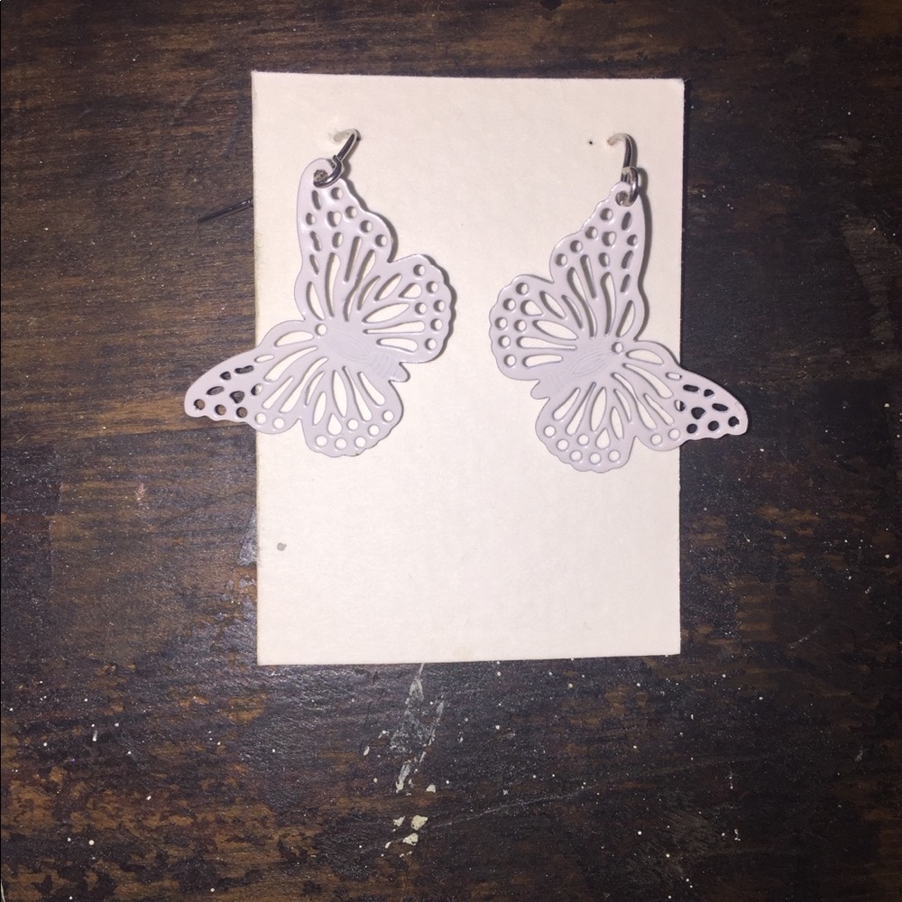 Butterfly earrings - Picture 2 of 2